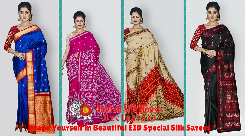 This Eid Drape Yourself In Beautiful Silk Sarees From Indian Silk