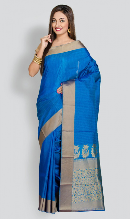 PRINTED SILK SAREE