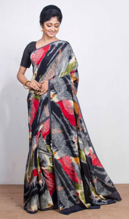 CREPE SAREE
