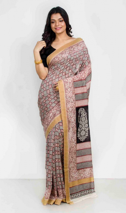 PRINTED COTTON SAREE