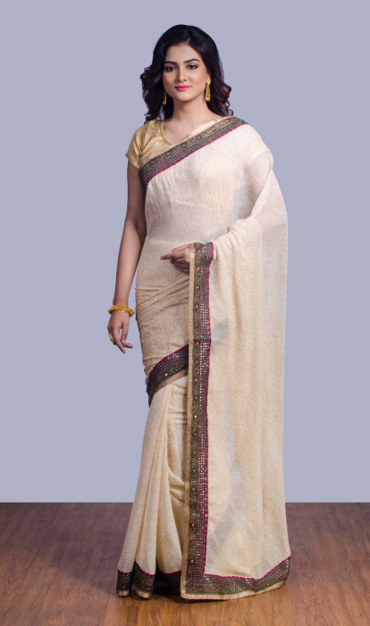DESIGNER CHIFFON SAREE