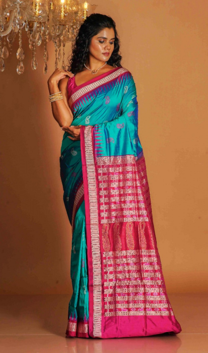 BOMKAI SILK SAREE