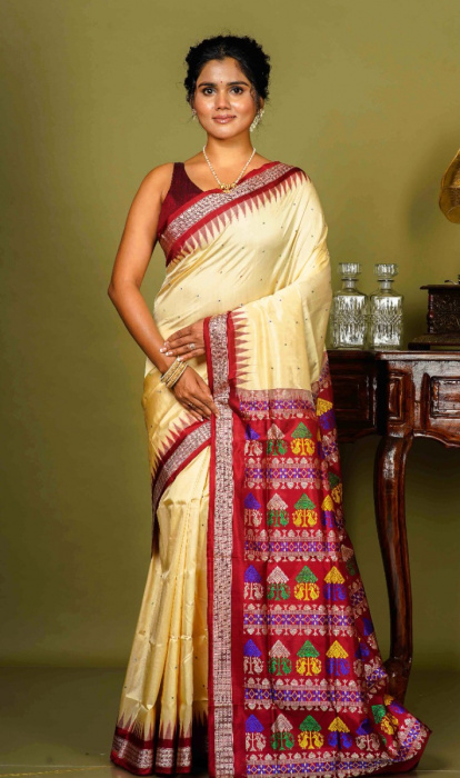 BOMKAI SILK SAREE