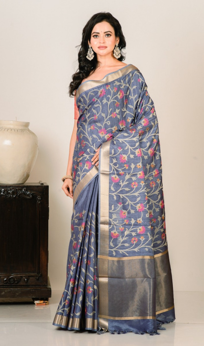 SEMI TUSSAR SAREE