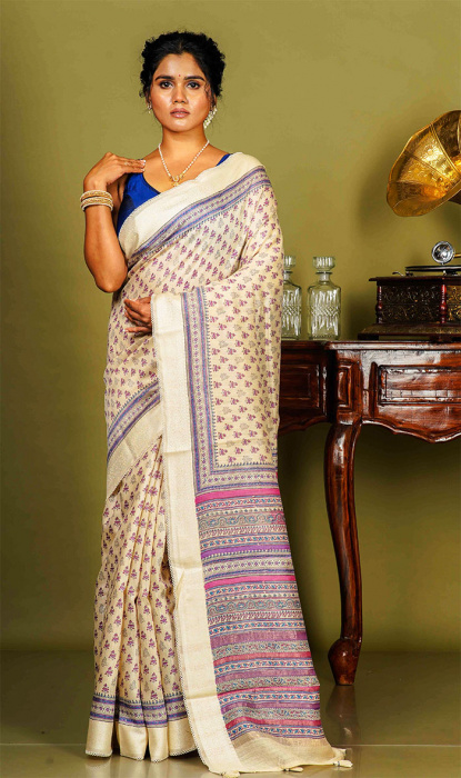 MUGA TUSSAR SAREE