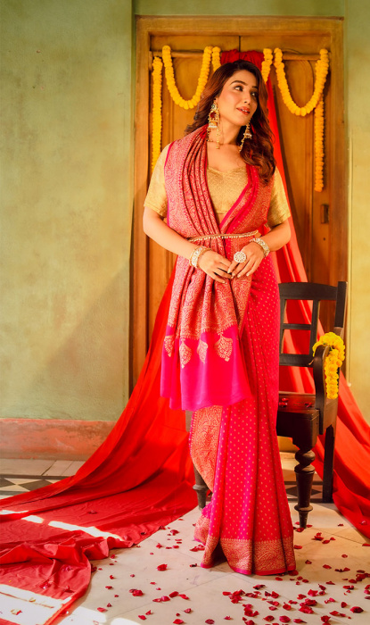 CREPE SAREE