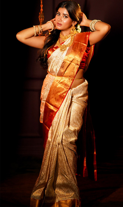 BROCADE SILK SAREE