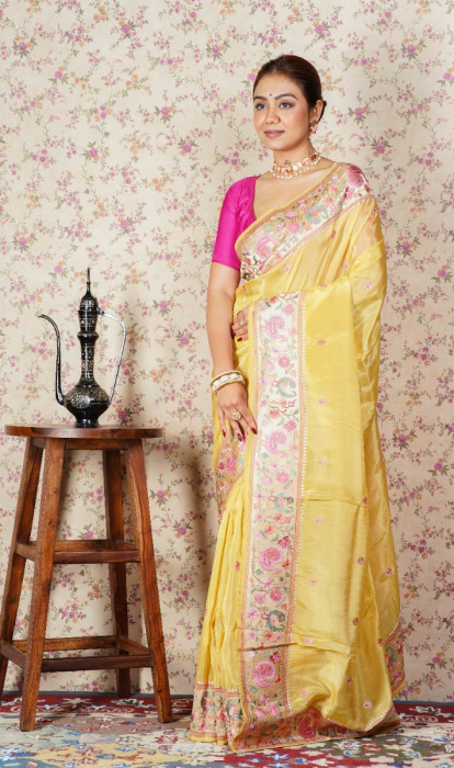 FANCY TISSUE SAREE
