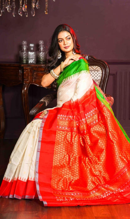 SICO GADHWAL SAREE