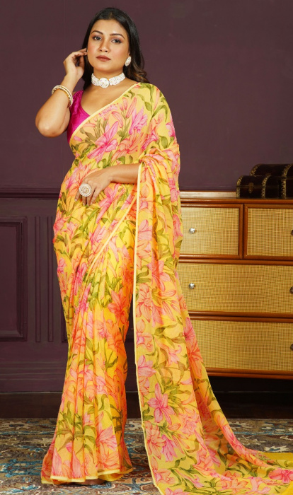 CHIFFON SAREE