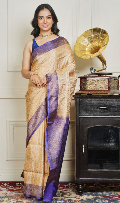 BLENDED JAMEVAR SAREE