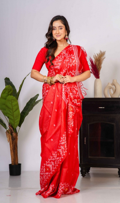 TUSSAR JAMDANI SAREE