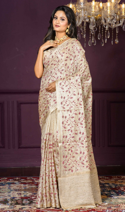 SEMI TUSSAR SAREE