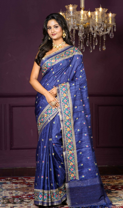 SEMI TUSSAR SAREE