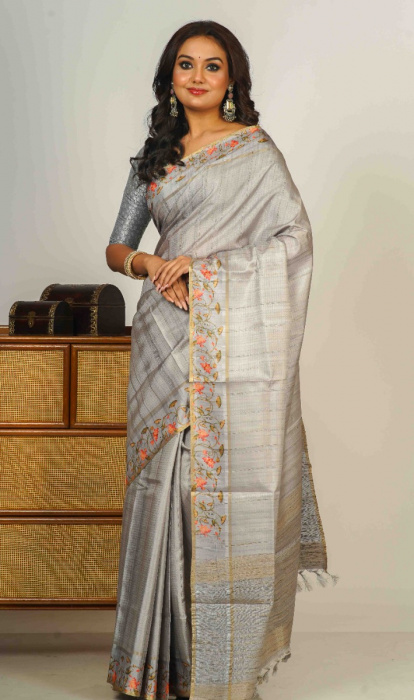 SEMI TUSSAR SAREE