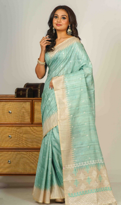SEMI TUSSAR SAREE