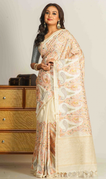 SEMI TUSSAR SAREE