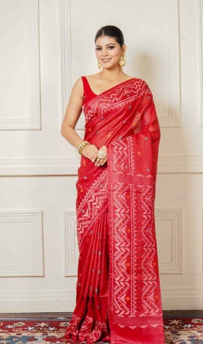 TUSSAR JAMDANI SAREE