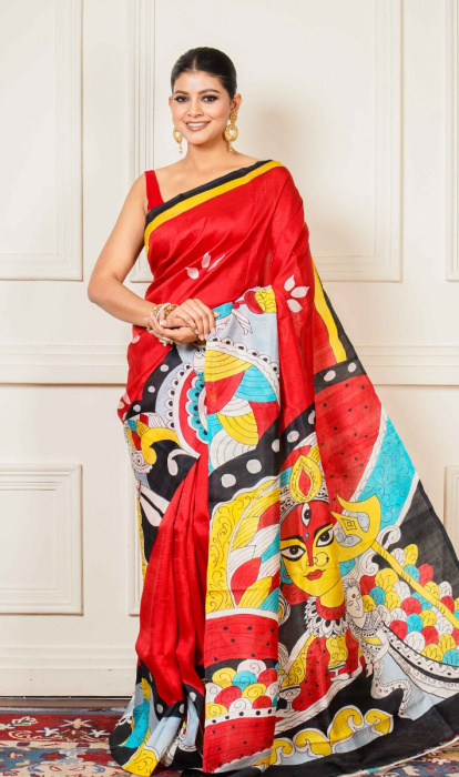 PRINTED SILK SAREE