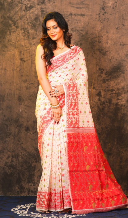 DHAKAI JAMDANI SAREE