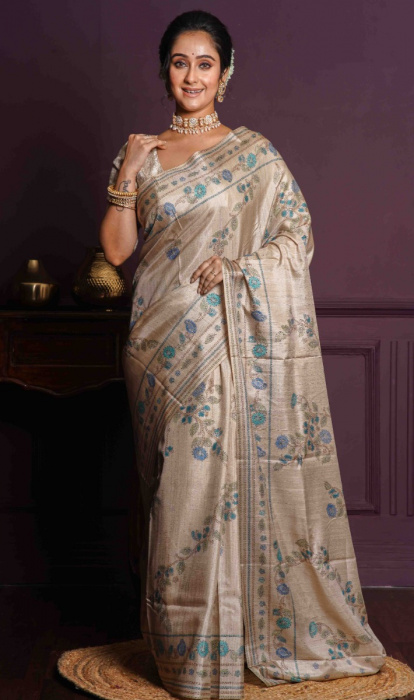 SEMI TUSSAR SAREE