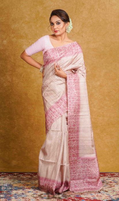 SEMI TUSSAR SAREE