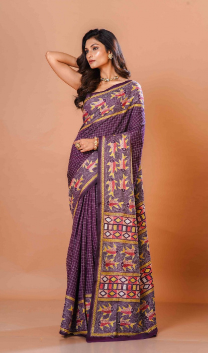 KANTHA SILK SAREE