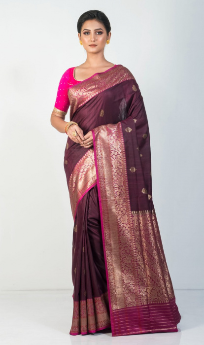 DUPION SILK SAREE