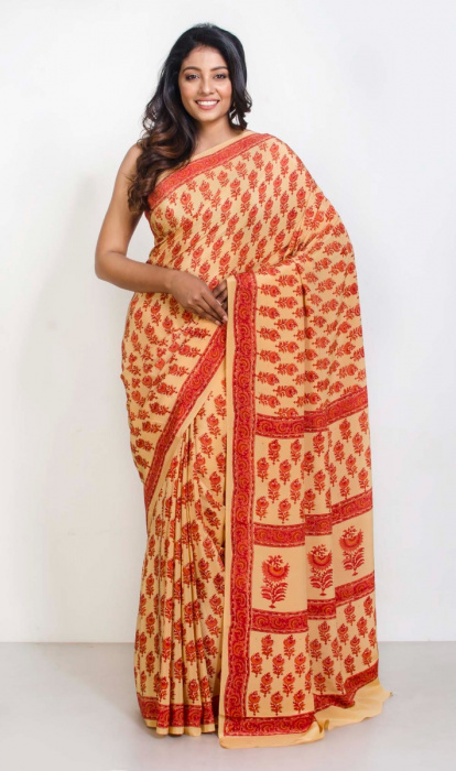 CREPE SAREE