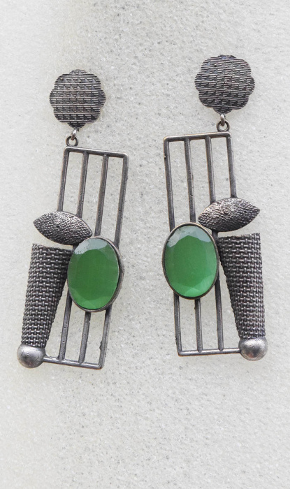 OXIDISED EARRINGS