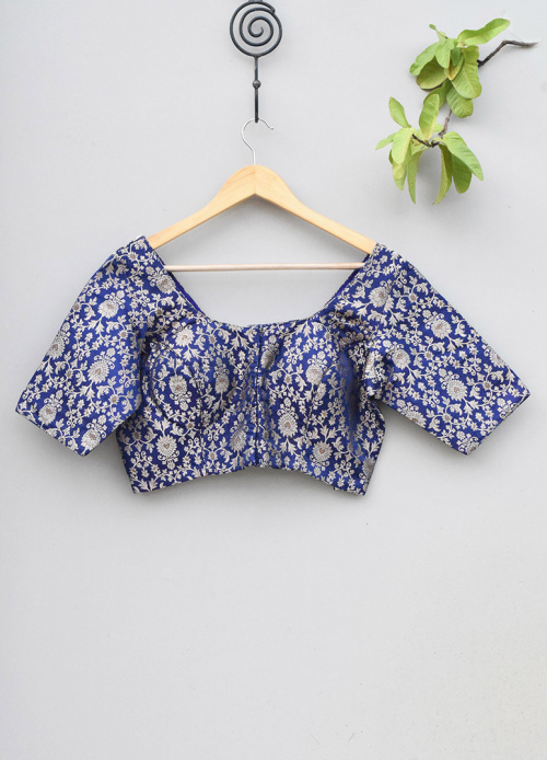BROCADE SILK BLOUSE