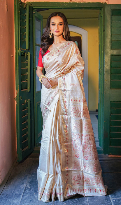 TUSSAR SWARNACHARI SAREE