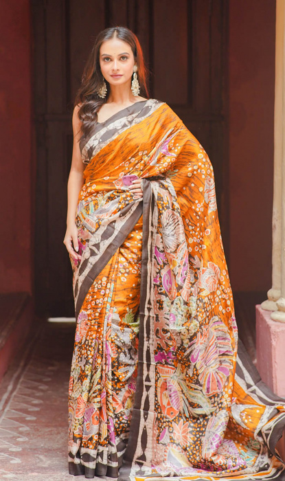 BATIK PRINTED SAREE