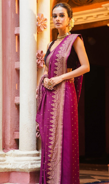 CREPE SAREE