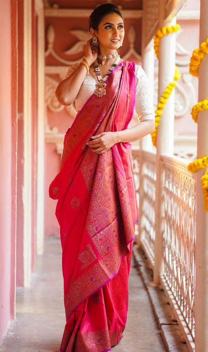 DUPION SILK SAREE