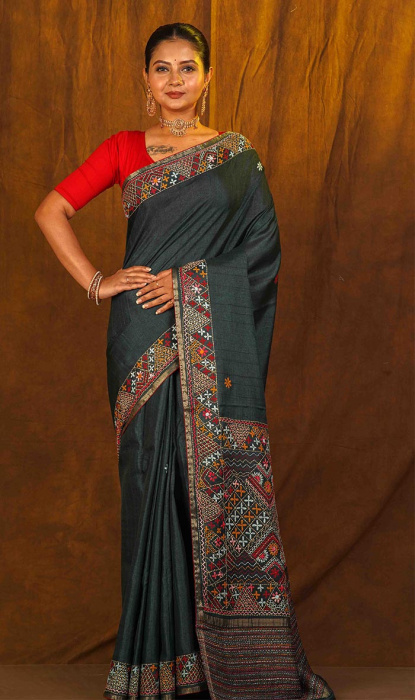 LAMBANI EMBROIDERY SAREE