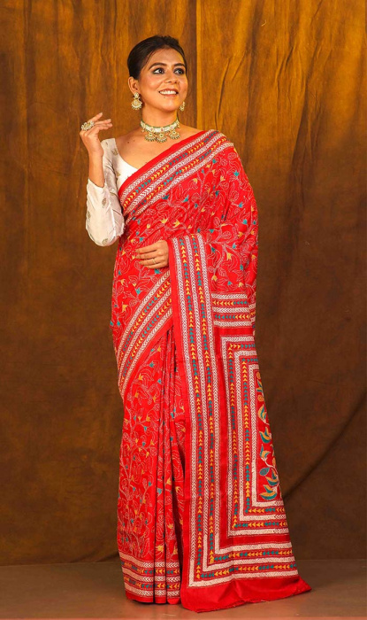 KANTHA SILK SAREE
