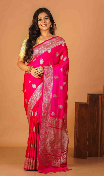 SEMI MUSHROO SAREE