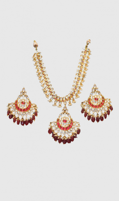 KUNDAN HALF SET