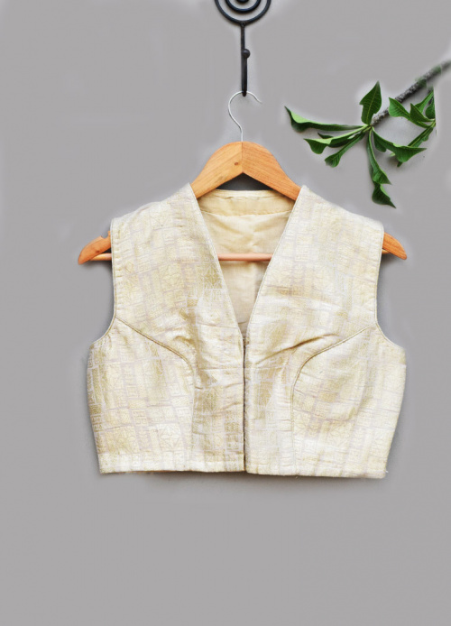 TUSSAR SILK BLOUSE