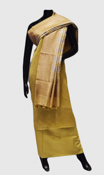 CHANDERI SUIT SET