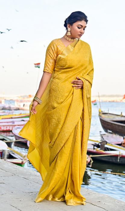 CREPE SAREE