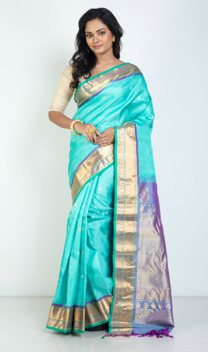 SILK GADHWAL SAREE