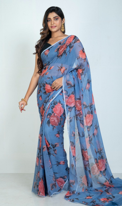 CHIFFON SAREE