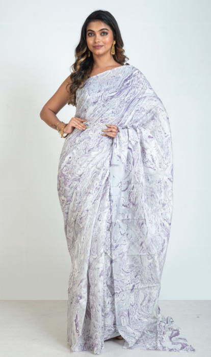 MARBLE SILK SAREE