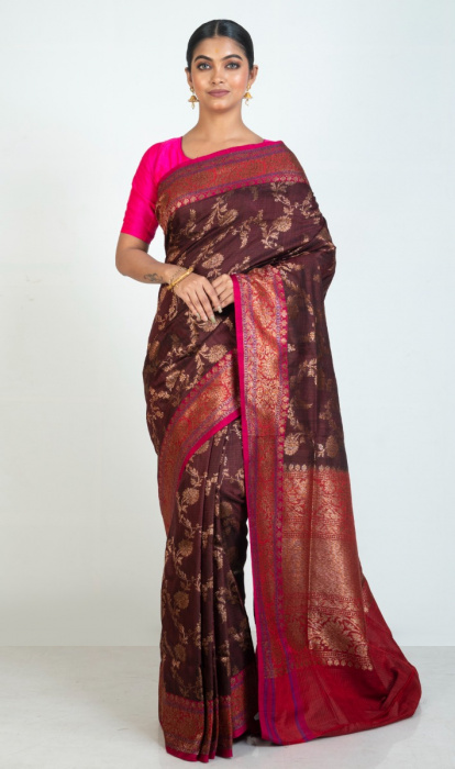 DUPION SILK SAREE