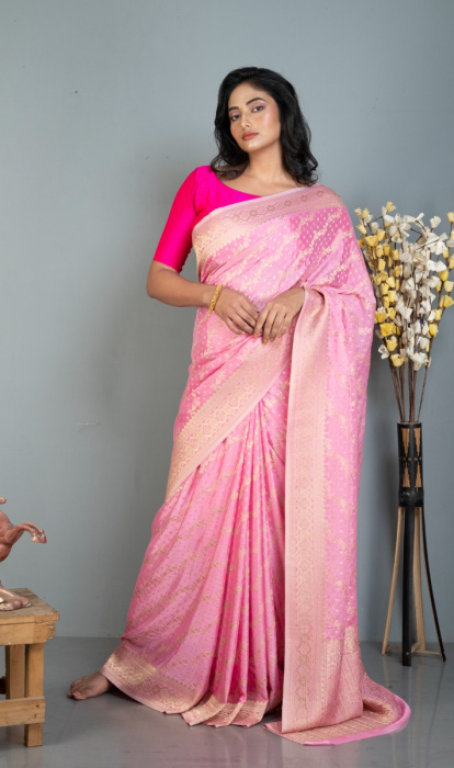 SEMI GEORGETTE SAREE