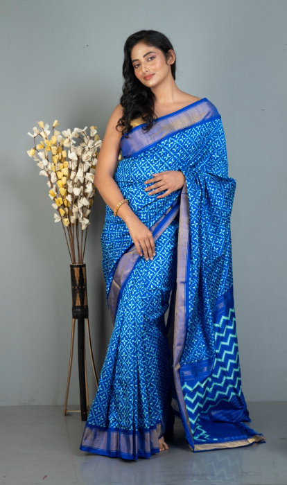 DOUBLE IKKAT SAREE