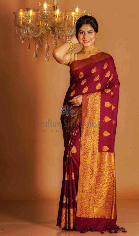 FANCY LINEN SAREE