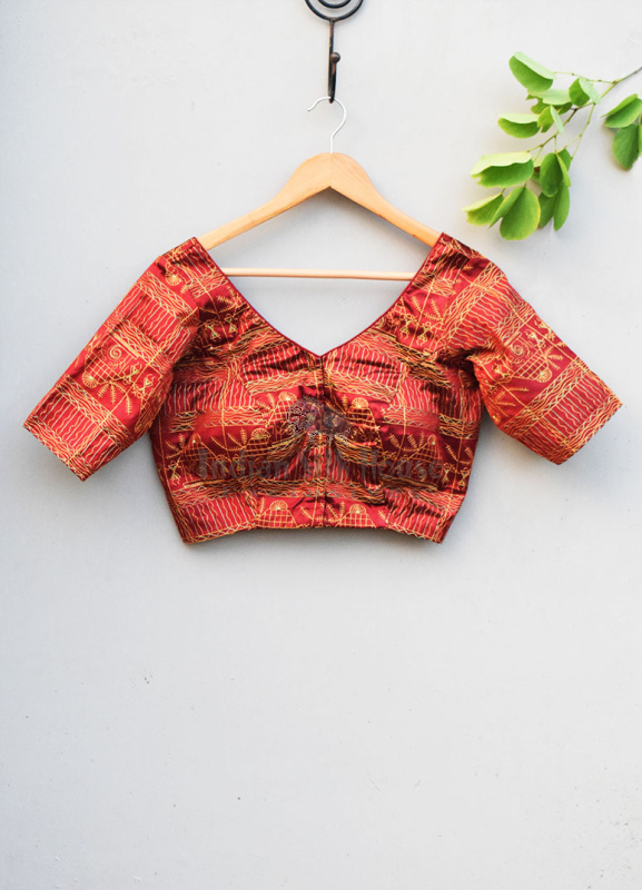 EMBROIDERED BLOUSE